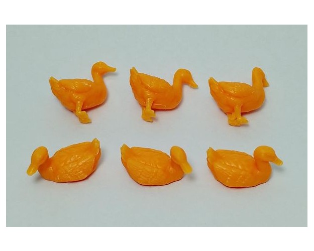 Patos x 6 unidades - Set 1