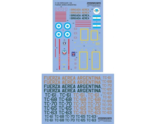 C-130 HERCULES FUERZA AEREA ARGENTINA (48012)