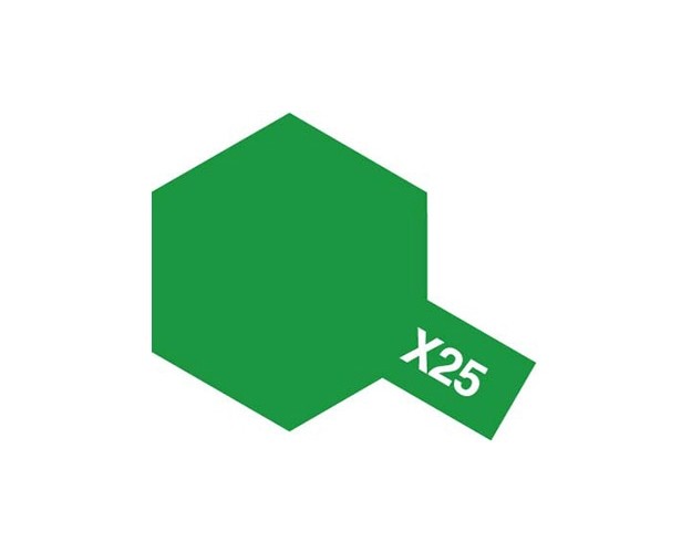 Acrylic Mini X-25 Clear Green - 10ml