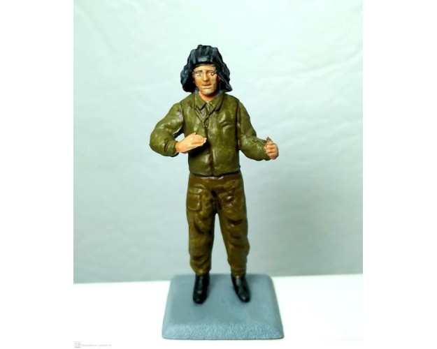 Tanquista soviético década del 80.