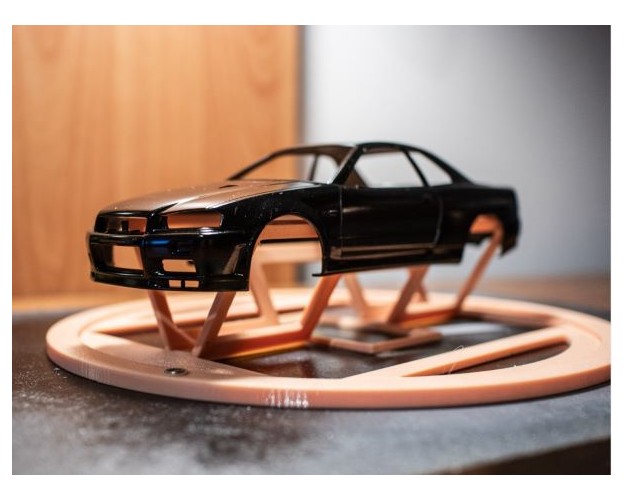 BASE GIRATORIA PARA PINTAR AUTOS 1/24