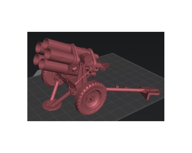 LANZACOHETES MÚLTIPLE NEBELWERFER 41