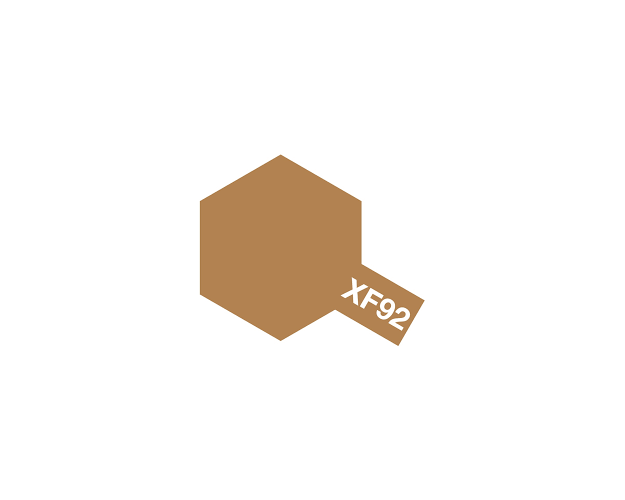 Acrylic Mini XF-92 Yellow-Brown DAK 1941- 10ml