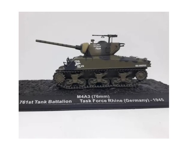 M4A3 (76mm) 761st Tank Battalion Task Force Rhine - (GERMANY) - 1945