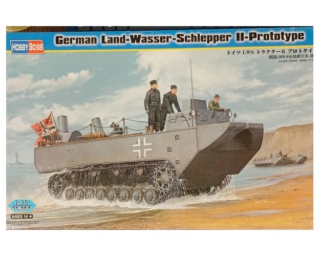 GERMAN LAND-WASSER-SCHLEPPER II-PROTOTYPE