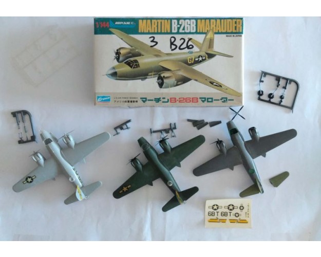 LOTE 3 B-26B 1/144 – Para restaurar