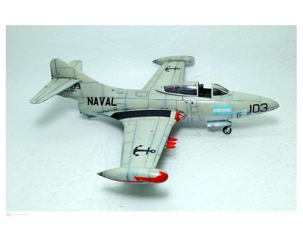 F9F-2 PANTHER - Armada Argentina - 1/72