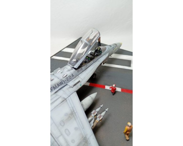 F/A-18D BLOCK 36 HORNET - VMFA (AW) 224 "BENGALS" - 1/72
