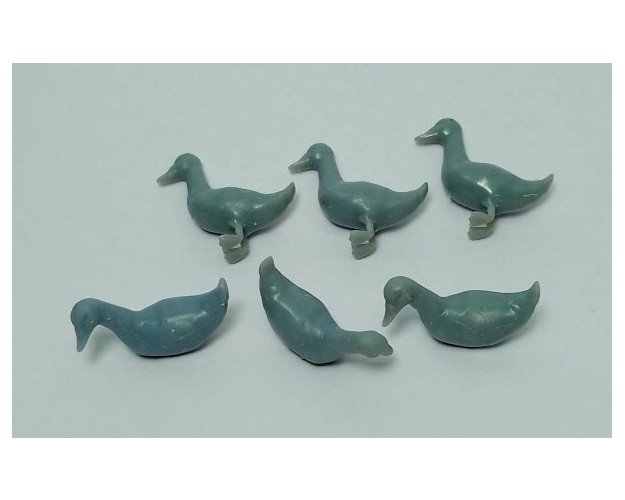 Patos x 6 unidades - Set 2