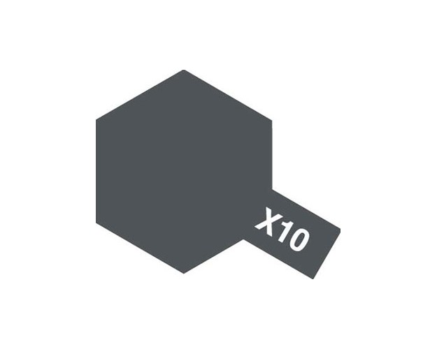 Acrylic Mini X-10 Gun Metal - 10ml