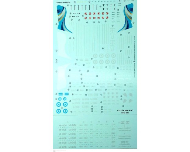 LOCKHEED MARTIN F-16AM/BM FUERZA AÉREA ARGENTINA - 1/72 - ACTUALIZACIÓN PRIMER FERRY