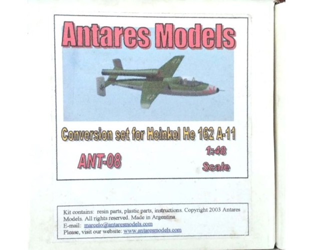 CONVERSION SET FOR HEINKEL 162 A-11
