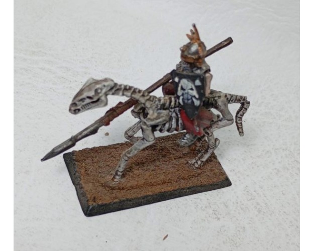 Guerrero Esqueleto montado - 28mm (1/56)