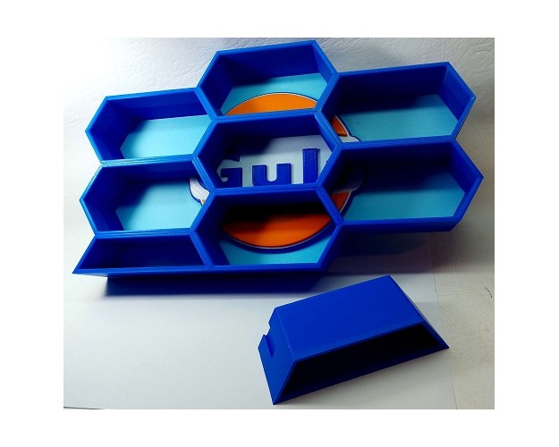 Exhibidor / Organizador de autos escala 1/64