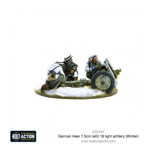 GERMAN HEER 7.5CM LEIG 18 LIGHT ARTILLERY (WINTER)