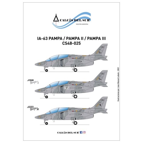 IA-63 PAMPA / PAMPA II / PAMPA III 1/48