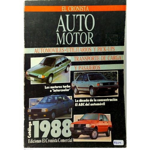 AUTO MOTOR - CATÁLOGO 1988