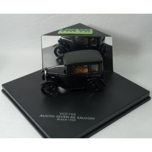 VCC102 AUSTIN SEVEN RK SALOON - BLACK 1929 (EDICIÓN LIMITADA)