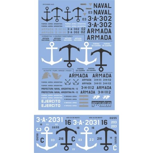 Corsair F4U-5NL *** Skyhawk A4Q *** Alouette *** Puma Prefectura *** Mirage 3EA Finger (48901)