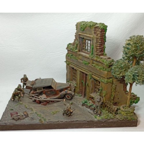 Diorama: Americanos al acecho - Europa 1944.