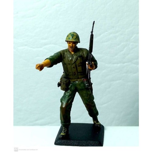 Soldado americano en Vietnam