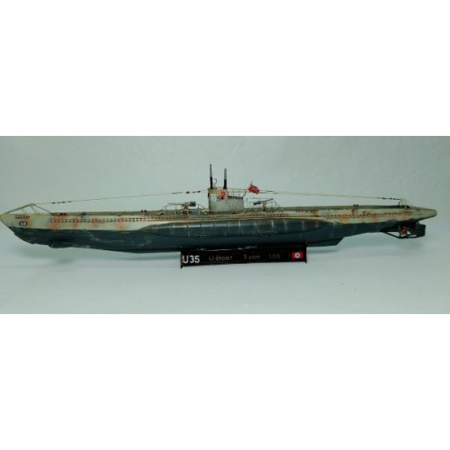 SUBMARINO ALEMÁN TIPO VIIA "U35" (ARMADO) - 1/350