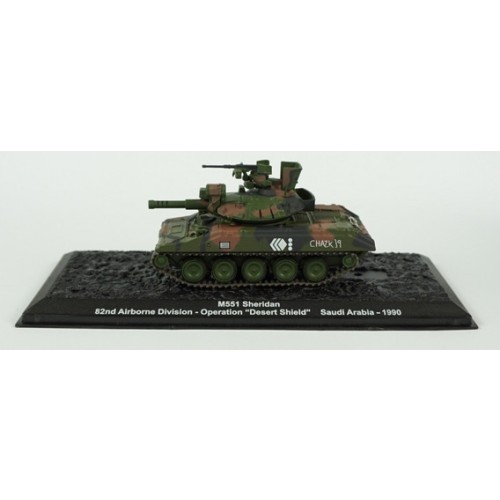 M551 SHERIDAN - 82nd Airborne Division - Operation "Desert Shield" - SAUDI ARABIA - 1990