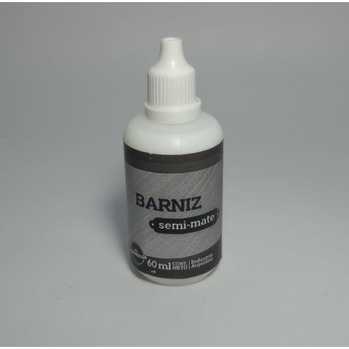 BARNIZ SEMIMATE 60ml ACRÍLICO