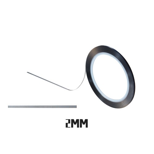 CINTA ADHESIVA PARA PANELAR TRANSPARENTE MILIMETRADA DE 2mm