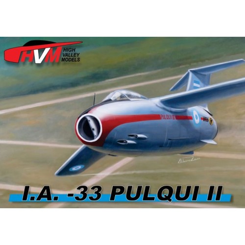 I.A.-33 PULQUI II - IMPRESO 3D EN RESINA - 1/48