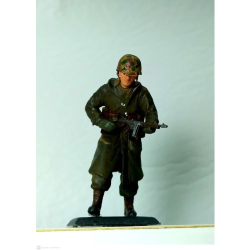 Soldado amricano en Bastogne 1944