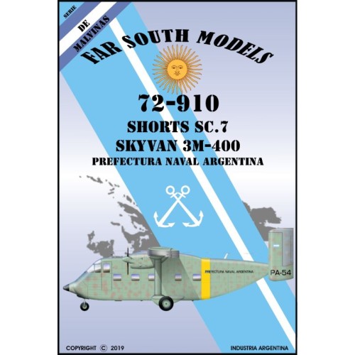 SHORTS SC.7 SKYVAN 3M-400 - P.N.A.