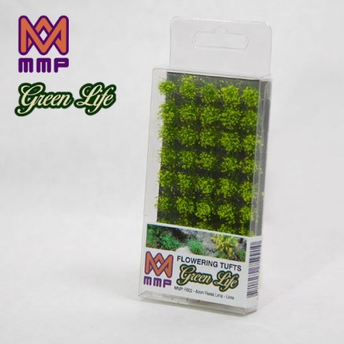 FLOWERING TUFTS 6mm COLOR LIMA  CB: 0721450759910