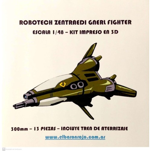 ROBOTECH ZENTRAEDI GNERL FIGHTER