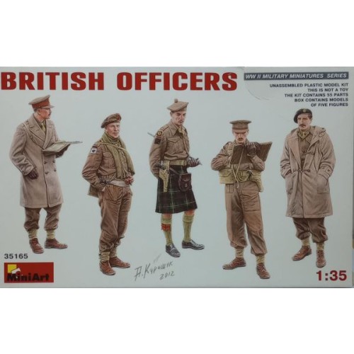 BRITISH OFFICERS