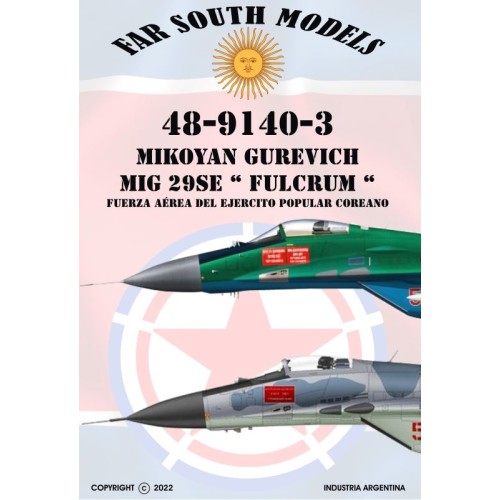 MIKOYAN GUREVICH MIG 29 FULCRUM C - FUERZA AÉREA DEL EJÉRCITO POPULAR COREANO