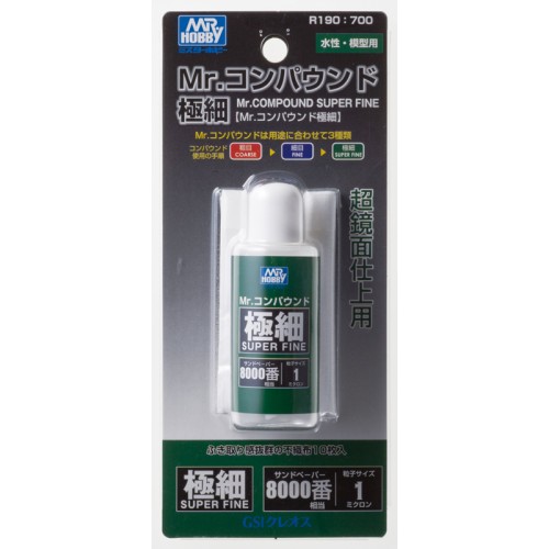 MR.COMPOUND SUPER FINE - PASTA DE PULIR SUPER FINA - 8000