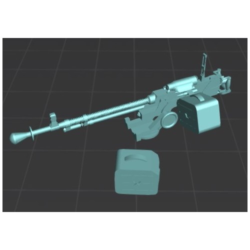 Ametralladora pesada antiaérea DShK (x1)