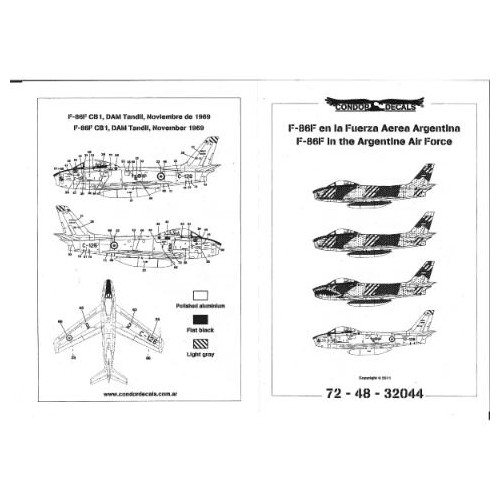 F-86 Fuerza Aerea Argentina            