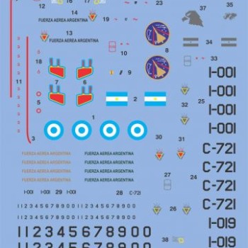 MIRAGE III EA, III DA y BAJA VISIBILIDAD (72008)