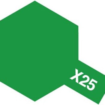 Acrylic Mini X-25 Clear Green - 10ml