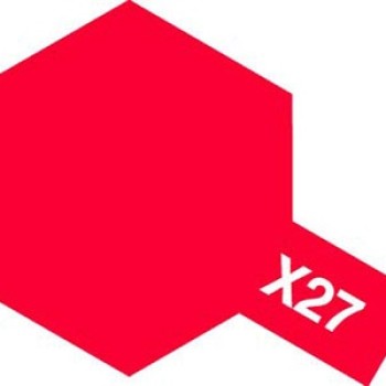 Acrylic Mini X-27 Clear Red- 10ml
