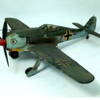 FOCKE-WULF FW-190 A - 7 ROJO -  1/48