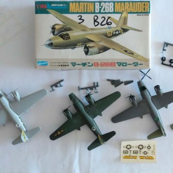 LOTE 3 B-26B 1/144 – Para restaurar
