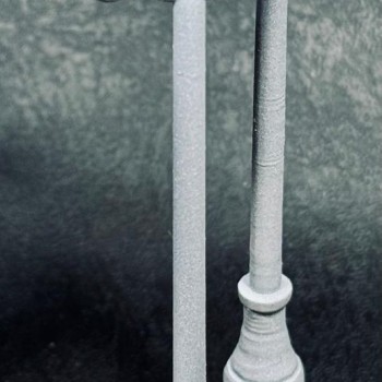 Farola redonda triple