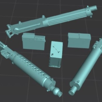 Ametralladora Vickers.303 (x6)