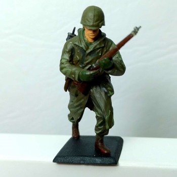 Infante americano 1944 - uniforme invernal.